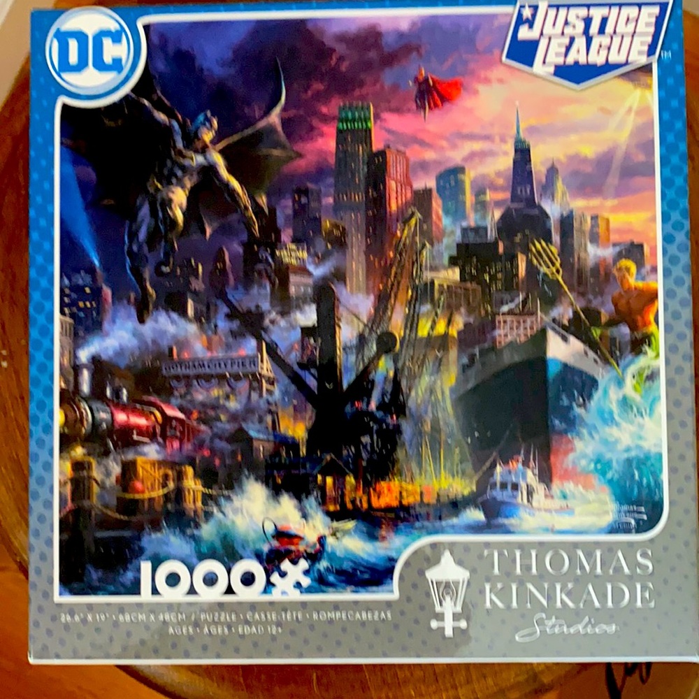 Thomas Kinkade 1000pc🧩 Justice League Ceaco 41044
